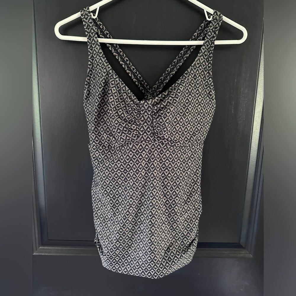 PRANA Aelyn Underwire Tankini D-Cup 34D Small